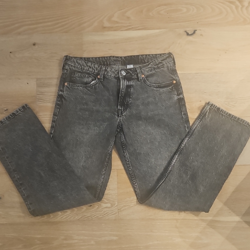 H&M Women's Straight Regular Fit Jeans